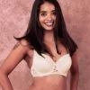 Susie Ivory Skin Lace Padded Wired 3/4th Coverage Bra -Shyaway s048 pearledivory