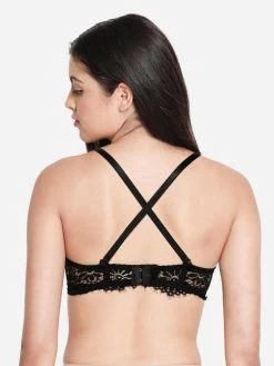Susie Black Beauty Full Lace Padded Wired Designer Bra 12 Susie Black Beauty Full Lace Padded Wired Designer Bra -Shyaway s049 blackbeauty 05