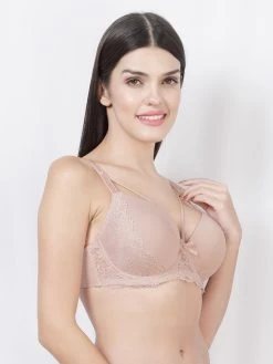 Susie Orchid Tint Strappy Neckline Padded Wired Bra 8 Susie Orchid Tint Strappy Neckline Padded Wired Bra -Shyaway s053 orchidtint 02
