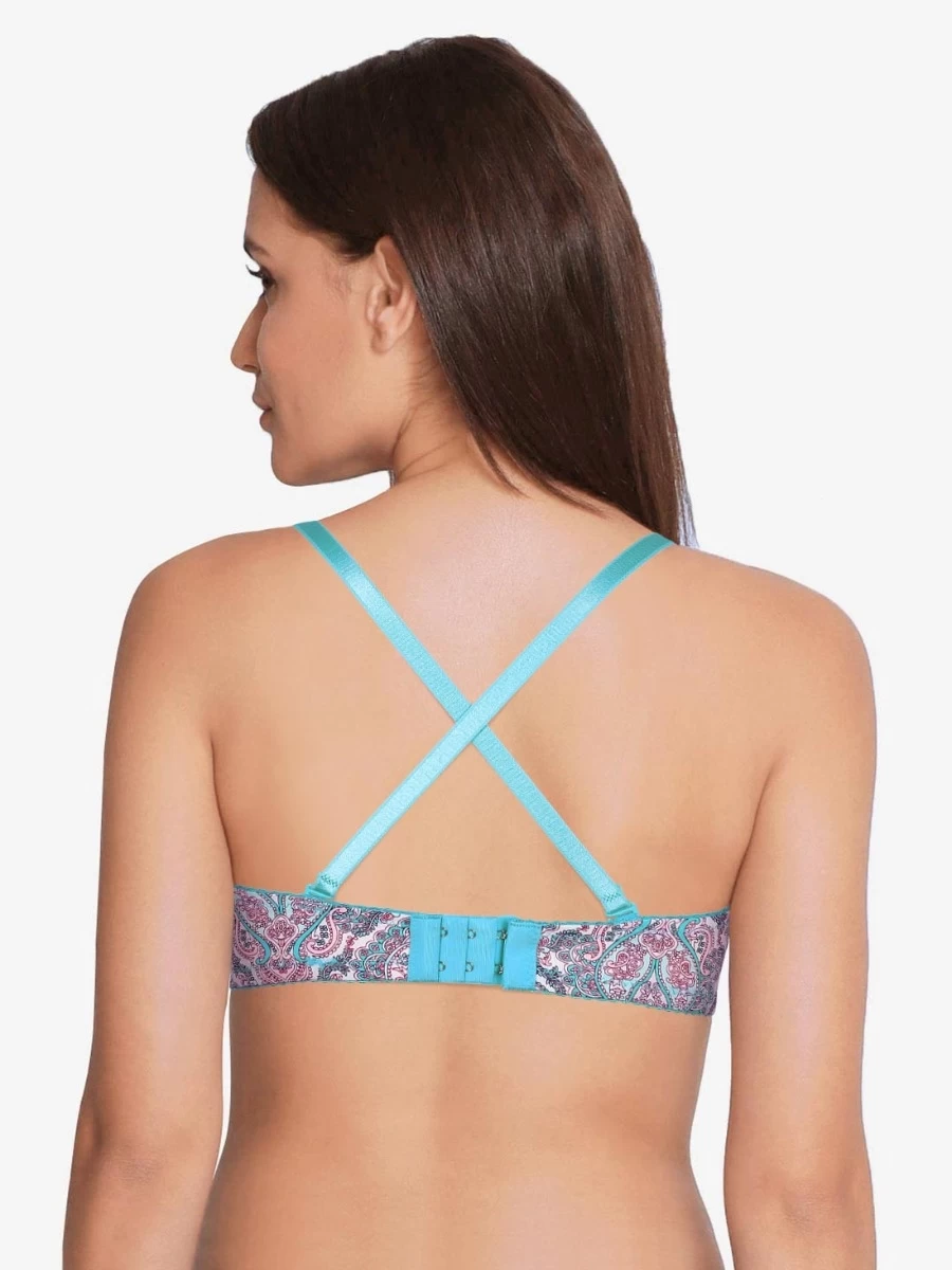 Susie Blue Radiance Paisley Printed Padded Wired Bra 6 Susie Blue Radiance Paisley Printed Padded Wired Bra - Image 4