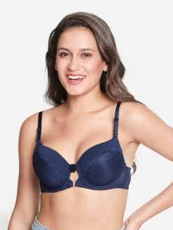 Susie Ocean Blue Padded Wired Designer Lace Bra 15 Susie Ocean Blue Padded Wired Designer Lace Bra -Shyaway s19059 oceanblue 01