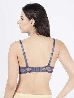 Susie Deja Vu Blue Lace Fancy Strap Wired Bra -Shyaway s51007 dejavublue 3