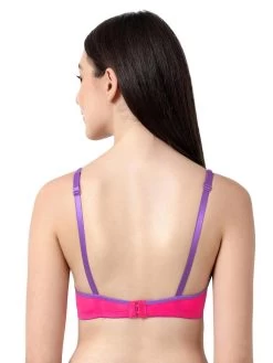 Susie CANDY Pink Violet Push Up Bra With Plunging Neckline 9 Susie CANDY Pink Violet Push Up Bra With Plunging Neckline -Shyaway sc077 pinkviolet 03