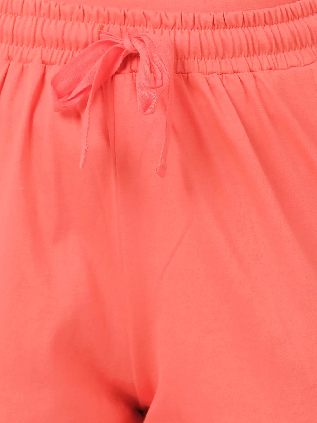 Shyaway Camellia Orange Solid Sleeveless Nightwear Capri Set 11 Shyaway Camellia Orange Solid Sleeveless Nightwear Capri Set - Image 9