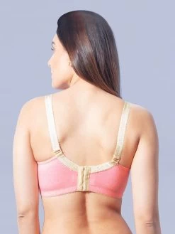Shyle Coral Melange Nursing Bra With Jacquard Straps 9 Shyle Coral Melange Nursing Bra With Jacquard Straps -Shyaway shyle coral melange nursing bra with jacquard straps 4