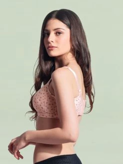 Shyle Light Peach Toy Print Nursing Bra 10 Shyle Light Peach Toy Print Nursing Bra -Shyaway shyle light peach toy print nursing bra 4 1