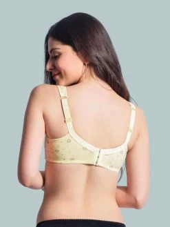 Shyle Yellow Printed Nursing Bra -Shyaway shyle yellow printed nursing bra 3