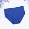 Shyle Cerulean Blue Cotton Plus Size Hipster Panty