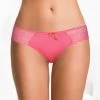 Shyle Coral Lace Waist Band G-String Panty
