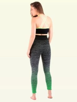 Shyle Double Shade Black Green Stripes Sports Pant -Shyaway shyle double shade black green stripes sports pant 5