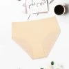 Shyle Ivory Cotton Plus Size Hipster Panty