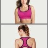 Shyle Magenta Racerback Sports Bra With Removable Pads -Shyaway shyle magenta racerback sports bra with removable pads 1