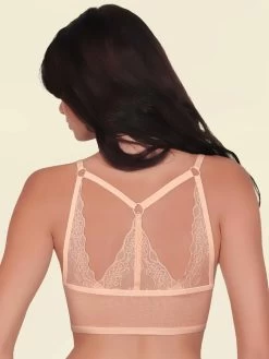 Shyle Nude Lace Racerback Cami Bra -Shyaway shyle nude lace racerback cami bra. 1