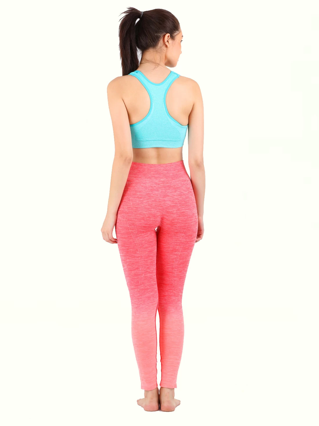Shyle Ombre Shades Peach Sports Pants 6 Shyle Ombre Shades Peach Sports Pants - Image 4