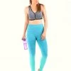 Shyle Ombre Shades Sea Green Sports Pants -Shyaway shyle ombre shades sea green sports pantss