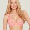 Shyle Peach Printed Nursing Bra -Shyaway shyle peach printed nursing bra 2