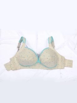 Shyle Yellow With Blue Seamed Nursing Bra -Shyaway shyle yellow with blue seamed nursing bra 2