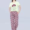 Shyaway Multicolor Floral Girl Print Nightwear Pyjama Set 2 Shyaway Multicolor Floral Girl Print Nightwear Pyjama Set -Shyaway shypj026 multicolour 1