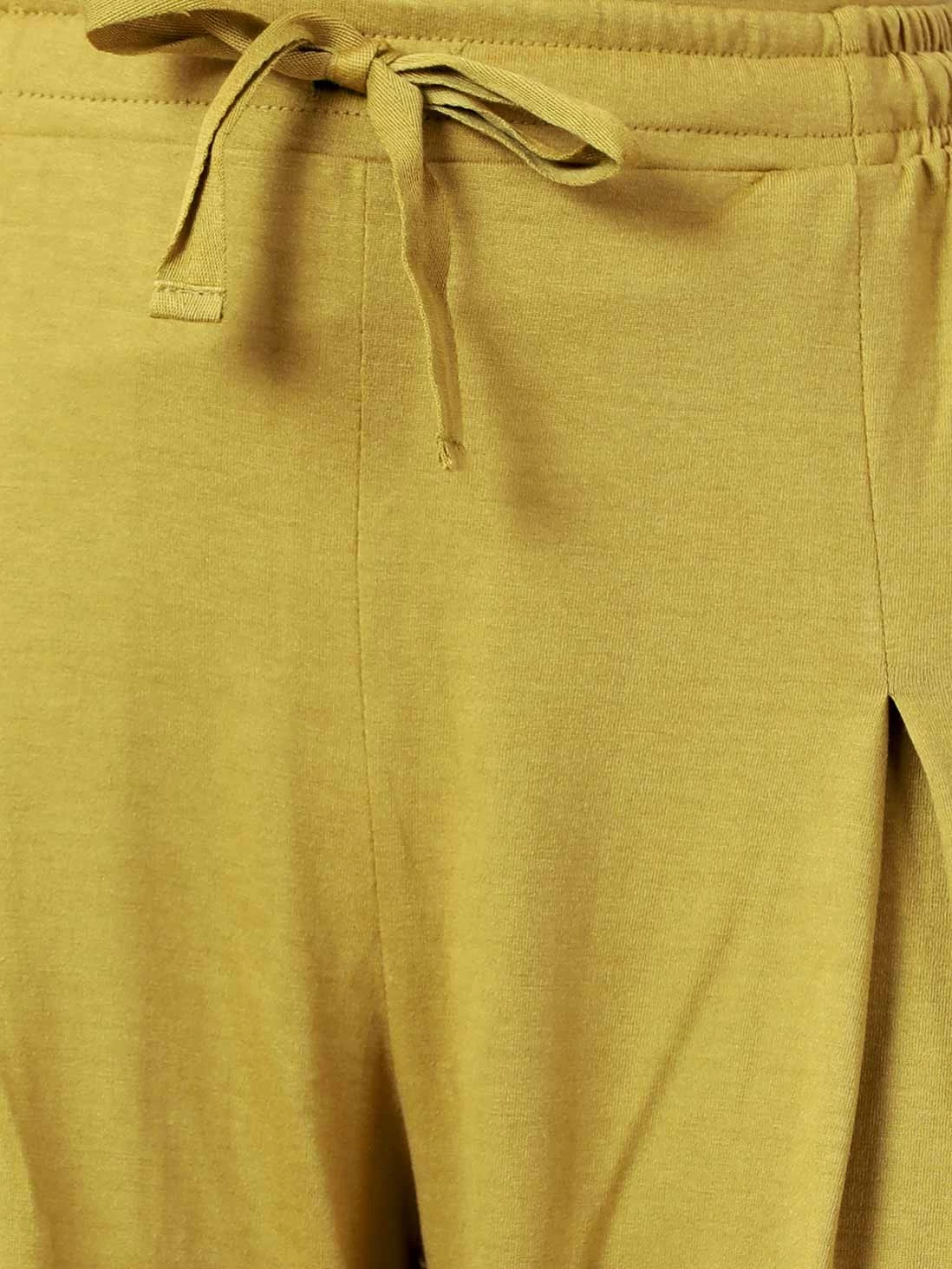 Shyaway Olive Green Solid Sleeveless Pyjama Set 8 Shyaway Olive Green Solid Sleeveless Pyjama Set - Image 6