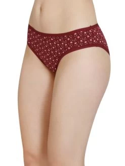 Amante Multicolor Pack Of 3 Printed Bikini -Shyaway side1 1