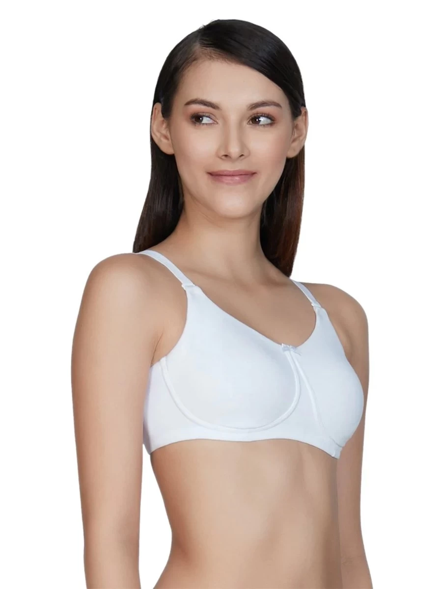 Amante White Non Padded Full Coverage Everyday Bra 5 Amante White Non Padded Full Coverage Everyday Bra - Image 3