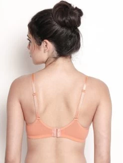 Susie Apricot Skin Everyday Cotton Padded Wirefree T-shirt Bra -Shyaway sk038 apricotgelato 04