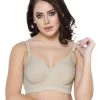 Libra Light Grey Full Coverage Side Encircled Non Padded Hi Support Bra