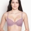 Susie Mauve Melange Moulded Underwired Everyday Bra