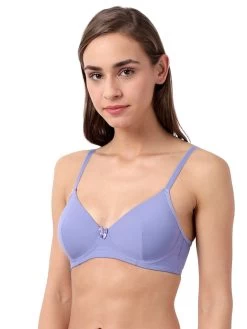 Susie Lavender All Day Comfort Padded Everyday Bra -Shyaway sq1011 lavender 02