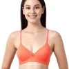 Susie Orange All Day Comfort Padded Everyday Bra