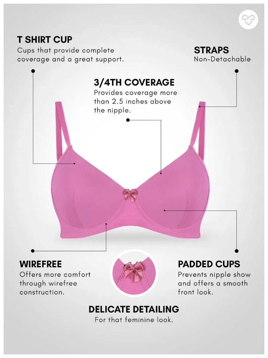 Susie Orchid All Day Comfort Padded Everyday Bra 5 Susie Orchid All Day Comfort Padded Everyday Bra - Image 3