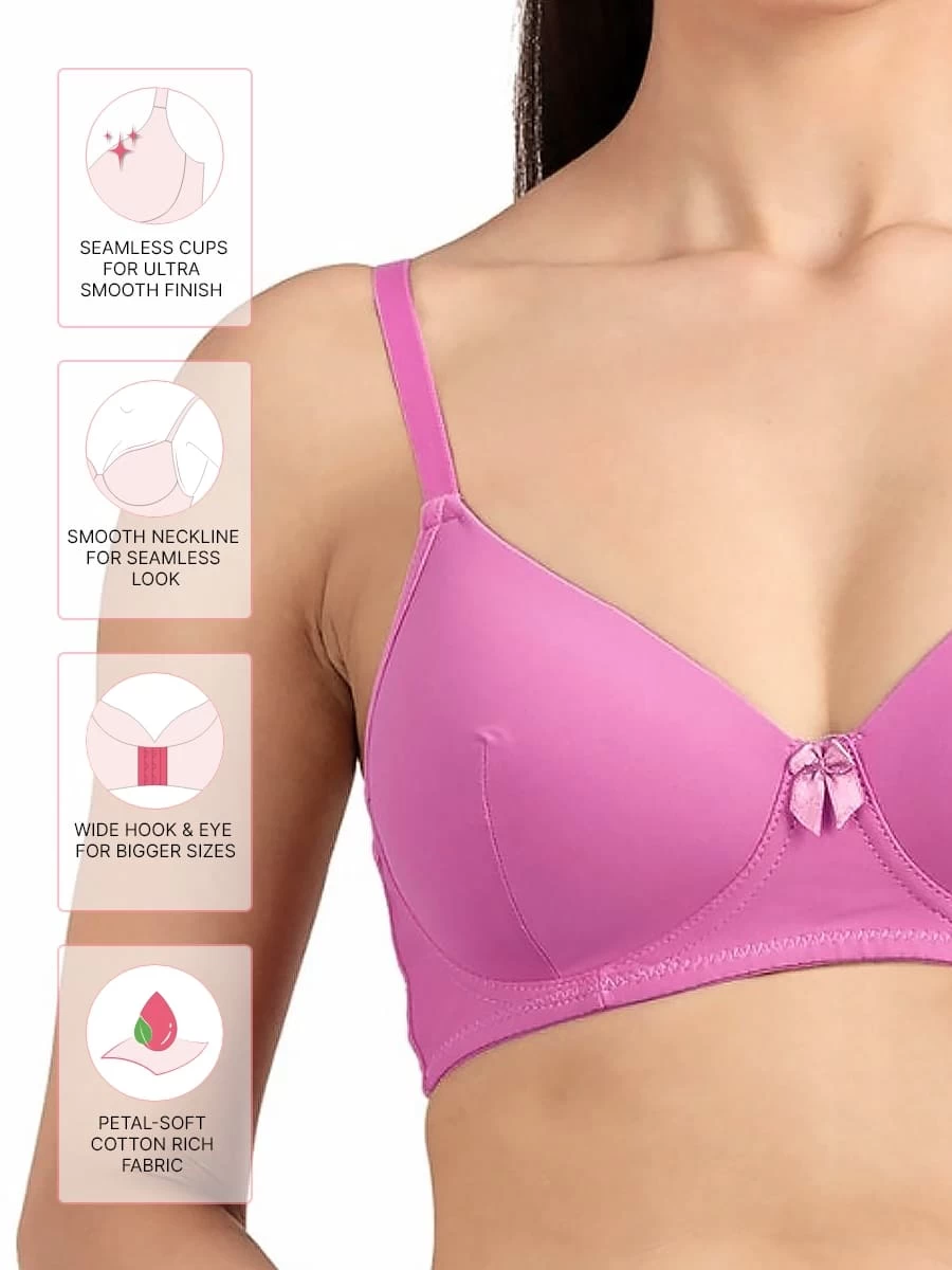 Susie Orchid All Day Comfort Padded Everyday Bra 4 Susie Orchid All Day Comfort Padded Everyday Bra - Image 2