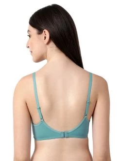 Susie Dusty Blue All Day Comfort Padded Everyday Bra -Shyaway sq1017 dustyblue 03