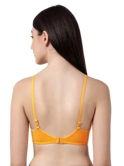 Susie Yellow Casual Padded Everyday Bra -Shyaway sq1093 yellow 03