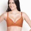 Taabu Coral Reef Satin Cup Padded Wirefree Plunge Bra 2 Taabu Coral Reef Satin Cup Padded Wirefree Plunge Bra -Shyaway st017 coralreef 01