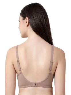 Taabu Buff Skin Everyday Seamless Cup Wirefree T-shirt Bra -Shyaway st019 almondbuff 03