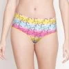 Susie Yellow Pink Horse Printed Full Coverage Hipster Panty