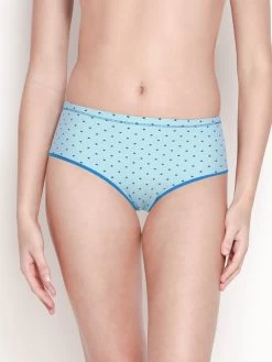 Susie Island Paradise Polka Dot Full Coverage Hipster Panty
