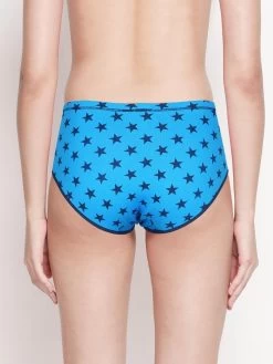 Susie Methyl Blue Star Printed Hipster Panty 5 Susie Methyl Blue Star Printed Hipster Panty -Shyaway su447 methylblue 02