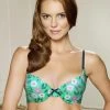 Susie Mint Green Navy Floral Printed T-shirt Bra -Shyaway susie mint green navy floral printed t shirt bra 1