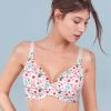 Shyaway HANA White Print Seamless T-Shirt Bra