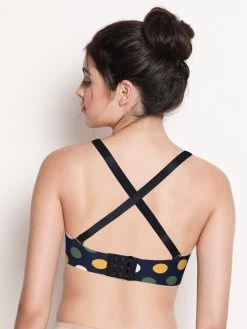 Shyaway HANA Ocean Blue Multicolour Print Seamless T Shirt Bra 9 Shyaway HANA Ocean Blue Multicolour Print Seamless T Shirt Bra -Shyaway sy91040 oceancavern 03