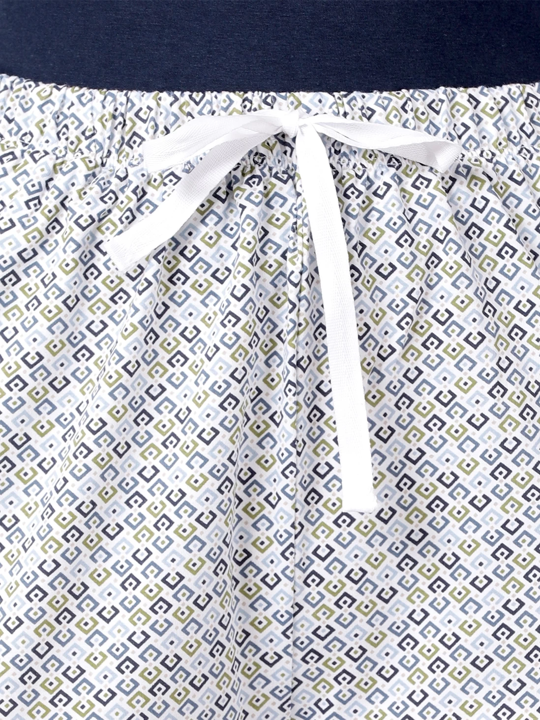 Shyaway Navyblue White Animal Print Nightwear Pyjama Set 9 Shyaway Navyblue White Animal Print Nightwear Pyjama Set - Image 7