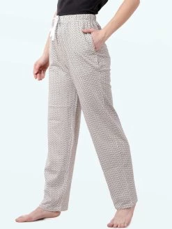 Shyaway Black Hello Spring Print Nightwear Pyjama Set -Shyaway tgpj005 black 05