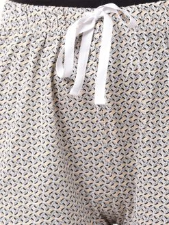 Shyaway Black Hello Spring Print Nightwear Pyjama Set -Shyaway tgpj005 black 06