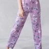 Shyaway Coral Blush FLoral Print Full Length Pyjama Pants