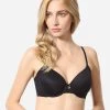 Van Heusen Black Back Smoothening Padded Wired Bra 2 Van Heusen Black Back Smoothening Padded Wired Bra -Shyaway vh22006 black 01