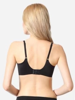 Van Heusen Black Back Smoothening Padded Wired Bra -Shyaway vh22006 black 03