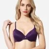 Van Heusen Blackberry Cordial Back Smoothening Padded Wired Bra -Shyaway vh22006 blackberrycordial 01