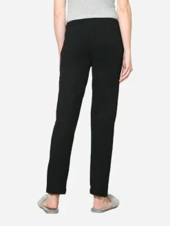 Van Heusen Black Stretch Lounge Pant -Shyaway vh55303 black 02